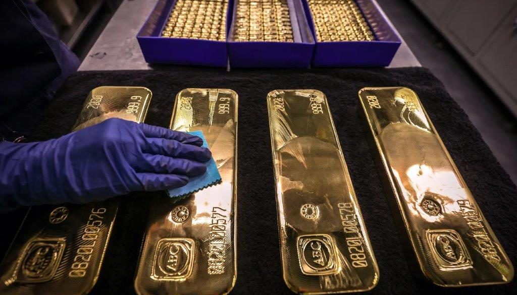 أسعار الذهب تواصل المكاسب القياسية مع متابعة تصريحات رئيس الفدرالي