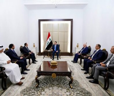 رئيس الوزراء العراقي يستقبل وفد اتحاد المصارف العربية