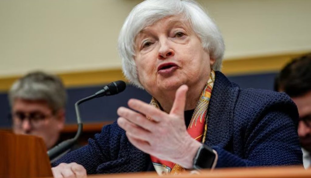 US Treasury's Yellen inflation will continue to ease over time