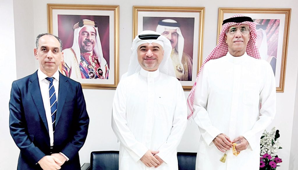 رئيس جمعية مصارف البحرين يلتقي المدير العام لـ«جي بي مورغان»