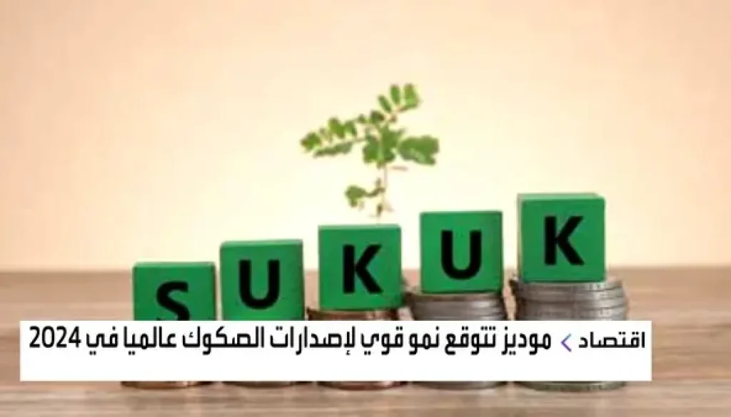 موديز تتوقع نمو إصدارات الصكوك عالميا في 2024 إلى 210 مليارات دولار