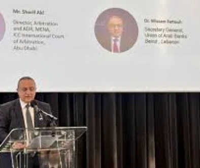 فتوح من باريس نسعى مع غرفة التجارة الدولية لرفع مستوى التحكيم في القطاع المصرفي العربي