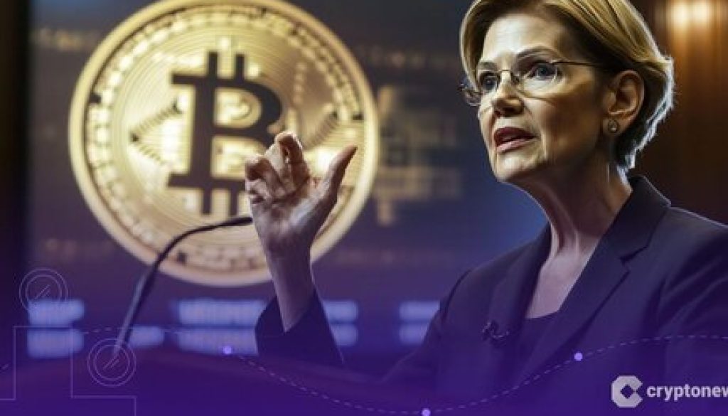 Warren Warns Crypto Framework Could ‘Blow Up’ U.S. Economy