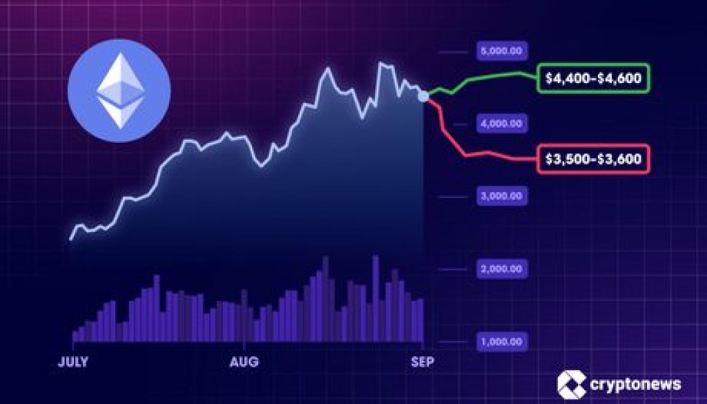 ETH Price May Hit $5K or Crash to $3K September Market Report