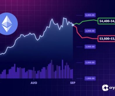 ETH Price May Hit $5K or Crash to $3K September Market Report