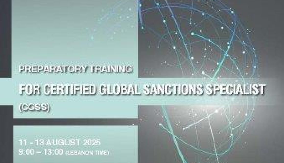 Preparatory training for certified Global Sanctions specialist (CGSS)_Page_1