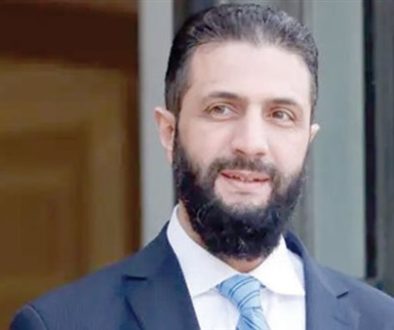 الشرع السعودية قبلة الاقتصاد ومفتاح انفتاح سوريا على العالم الشرع السعودية قبلة الاقتصاد ومفتاح انفتاح سوريا على العالم