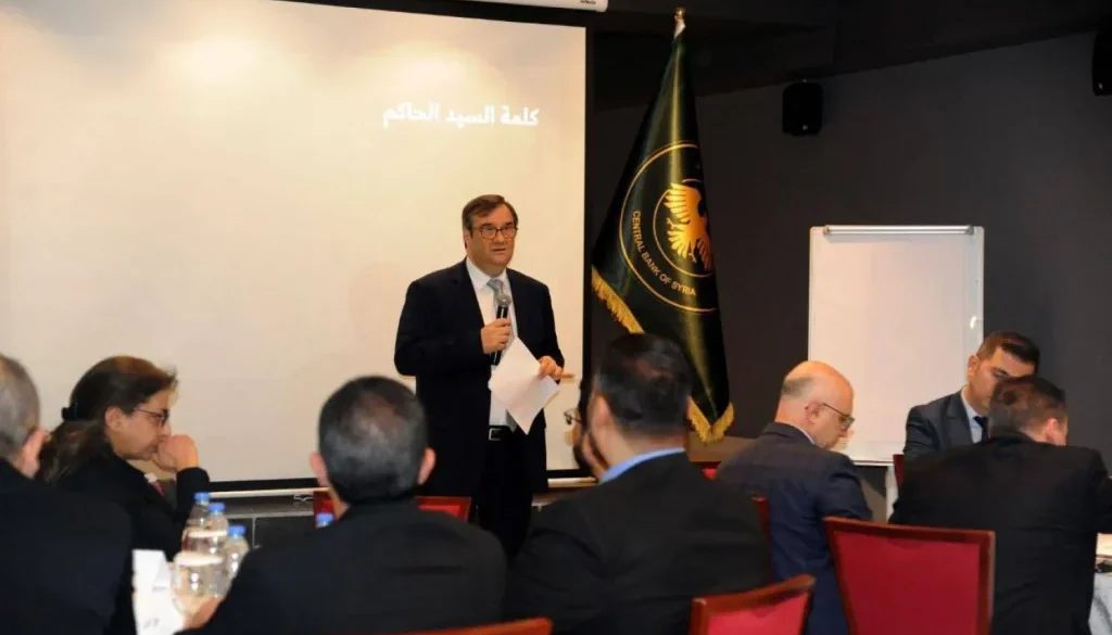 حاكم مصرف سوريا المركزي نعمل على تطوير أدوات السياسة النقدية وضبط التضخم
