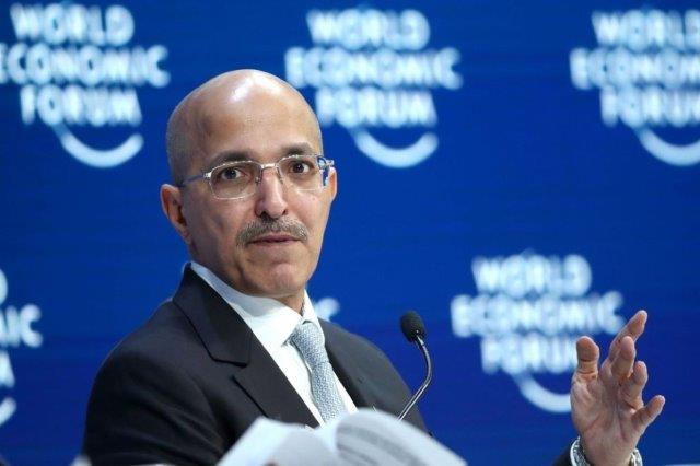 الجدعان في منتدى دافوس