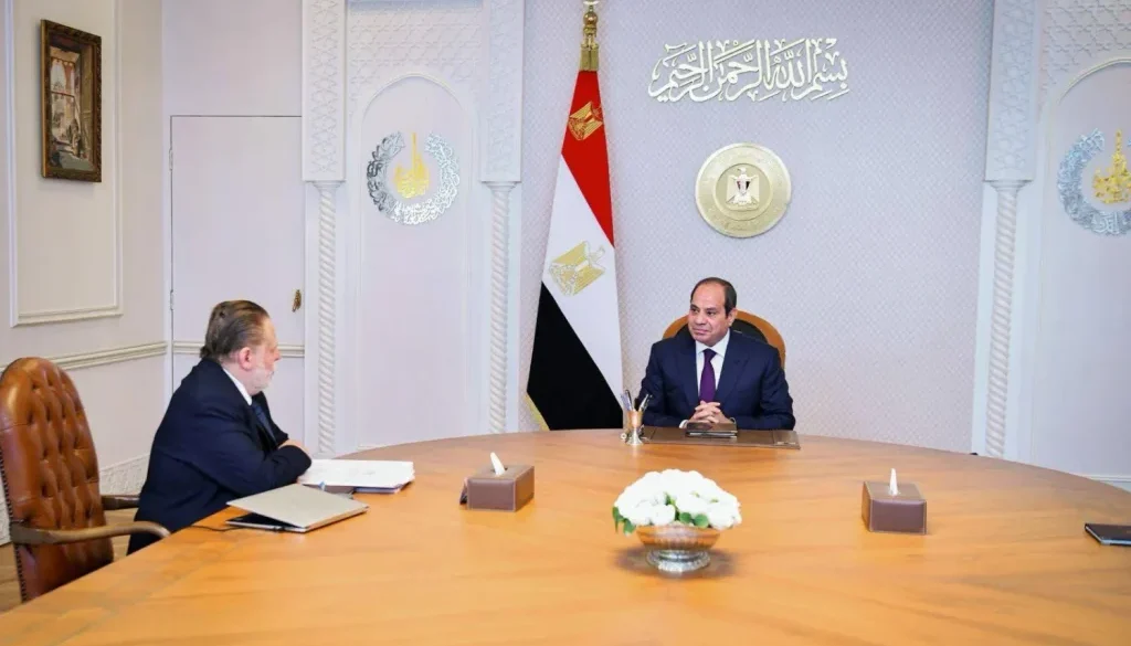 السيسي يدعو للعمل على احتواء التضخم المصري وزيادة الاحتياطي النقدي