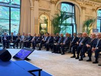 اتحاد المصارف العربية نظم فعاليات القمة المصرفية العربية المصرفية الاوروبية في باريس.. فتوح لبنان يتصدر المؤتمر على منصة دولية