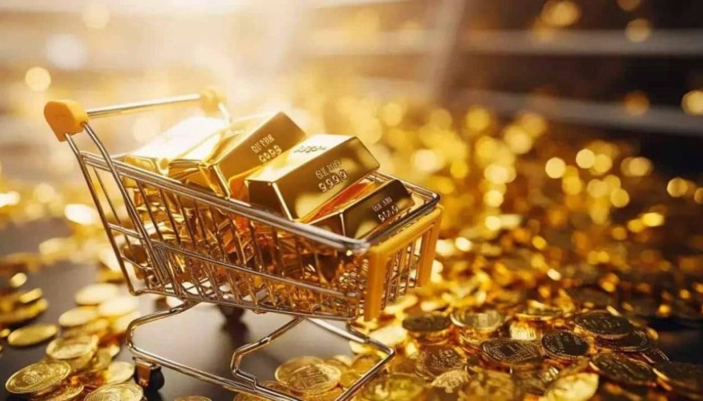 الذهب يواصل مكاسبه مع تراجع المخاوف بشأن رفع الفائدة