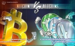 Crypto metric signals altseason as Bitcoin market-cap share stalls below 60%