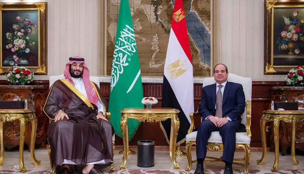 مصر والسعودية تتفقان على رفع مستوى التبادل التجاري وإزالة معوقات الاستثمار